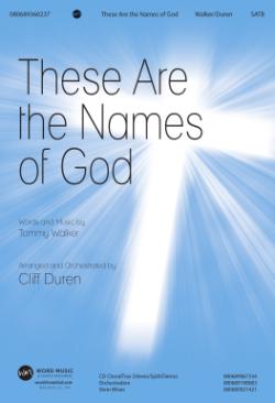 These Are The Names Of God These Are The Names Of God