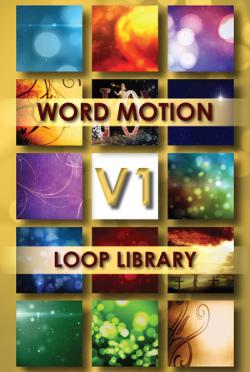 Word Motion Loop Library Vol 1