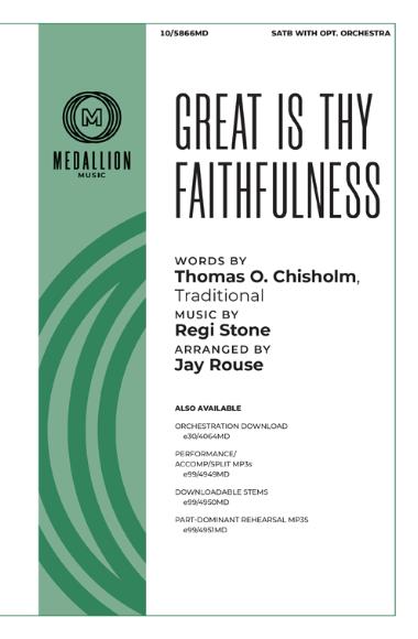 Great Is Thy Faithfulness Great Is Thy Faithfulness