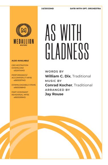 As With Gladness As With Gladness