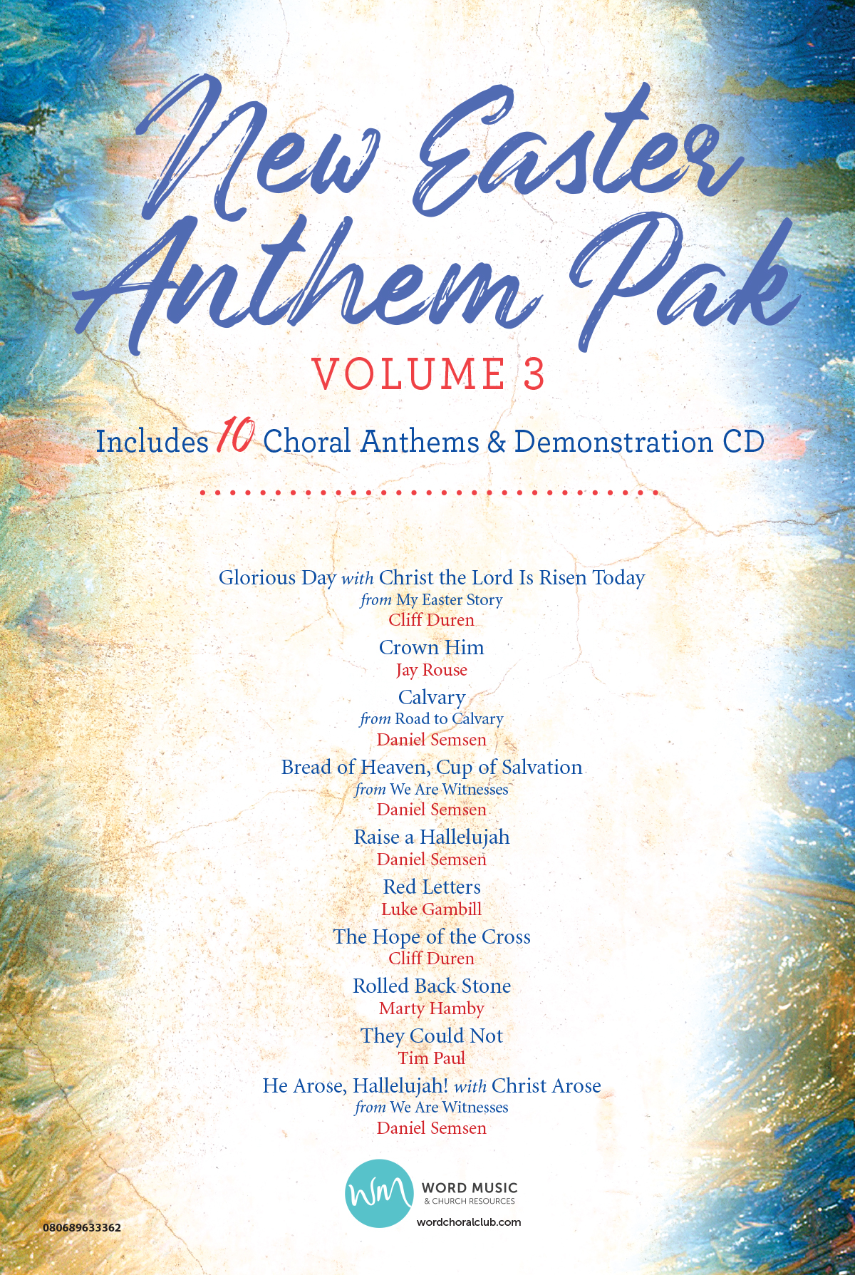New Easter Anthem Pak Vol 3 New Easter Anthem Pak Vol 3