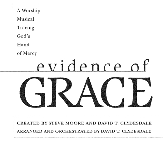 Evidence Of Grace F g each time i come into your presence. evidence of grace